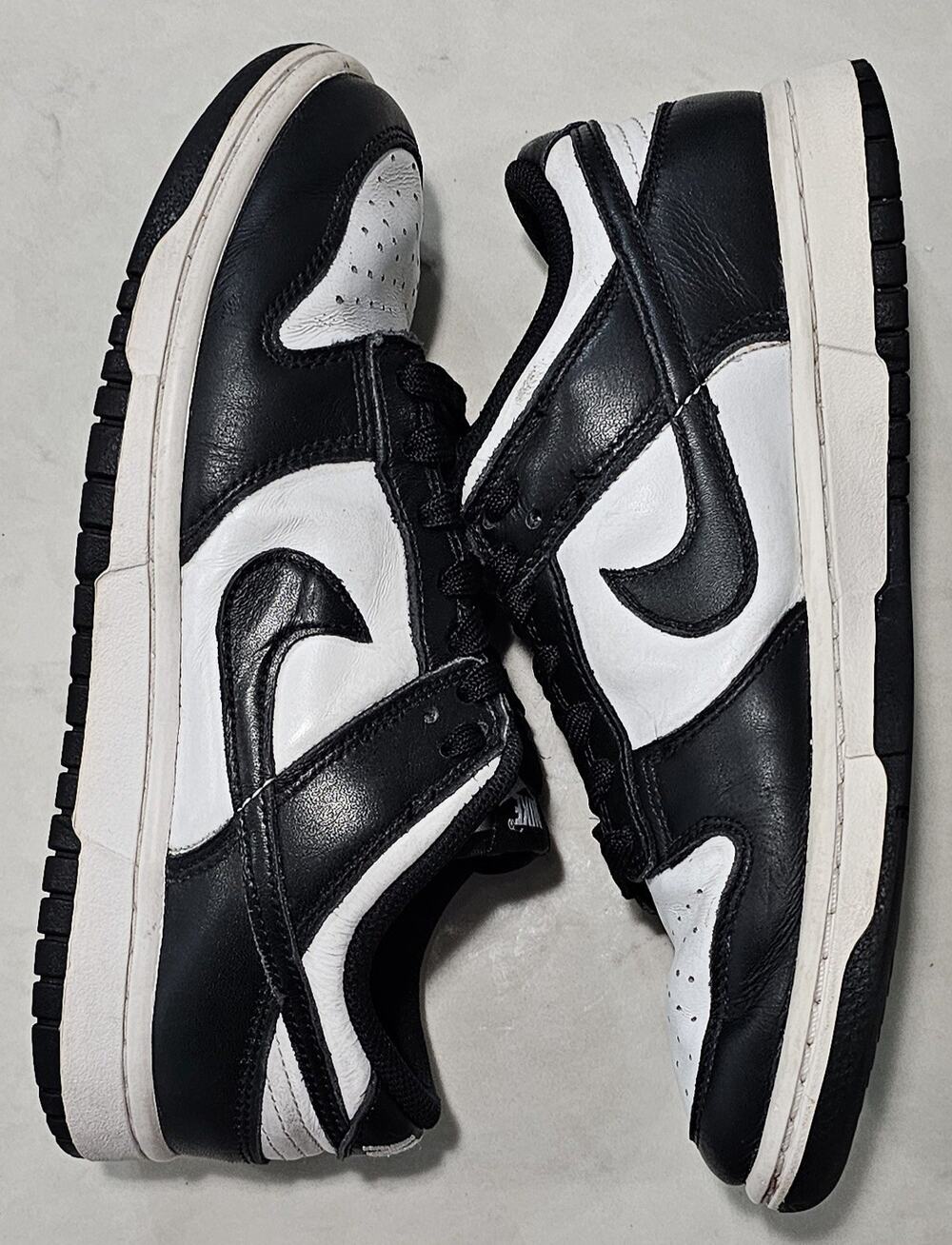 Nike Dunk Low Retro Panda Black White Women's Size 8 DD1503-101 Used